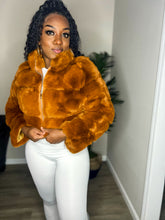 Load image into Gallery viewer, All over Fur Jacket (Camel)
