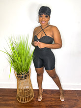 Load image into Gallery viewer, Black snatch Romper