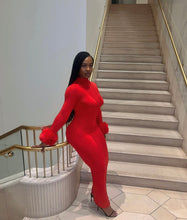 Load image into Gallery viewer, Cami red dress