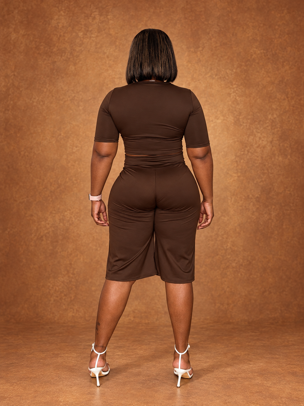 Wide leg capri set