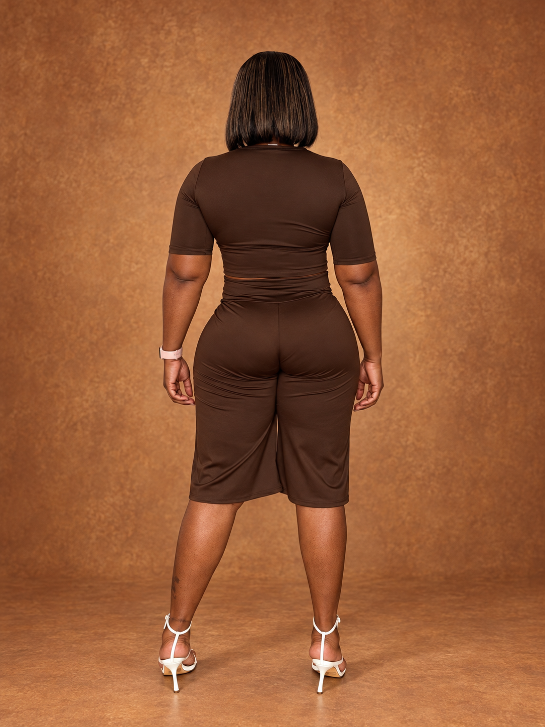 Wide leg capri set