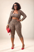 Animal print 3 piece set